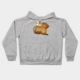 Friendly Capybara Kids Hoodie